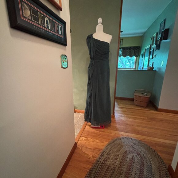 Azazie Formal Off Shoulder Long Gown - Picture 13 of 16